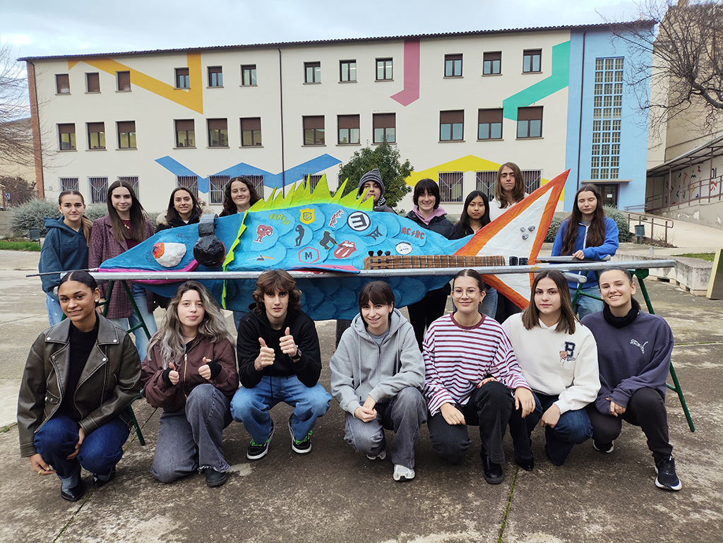 La EASDi realiza la Sardina para el Carnaval de Cintruénigo 2026