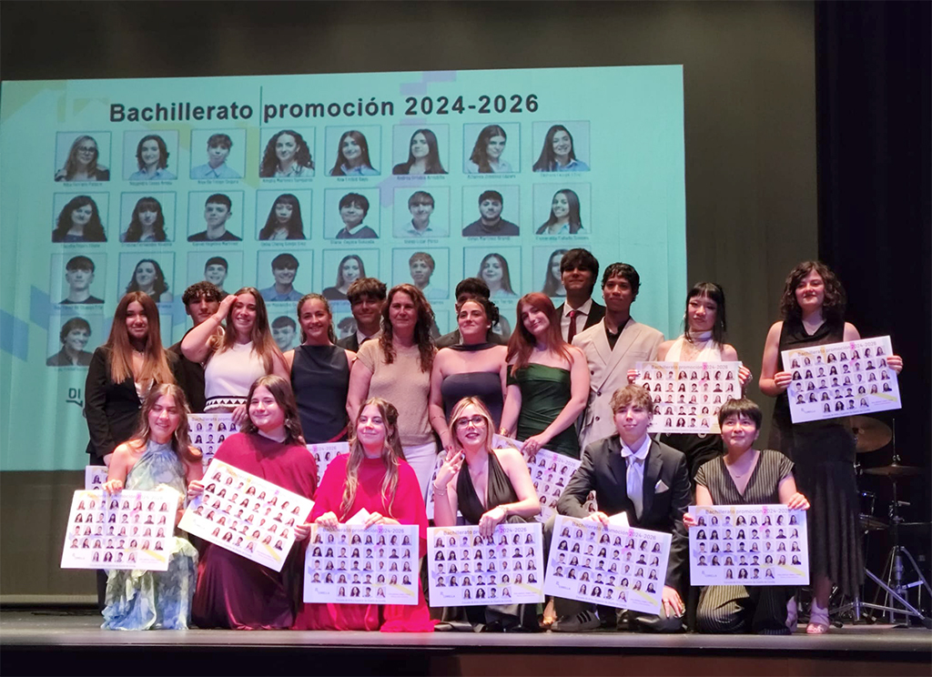 El alumnado de 2.º de Bachillerato celebra su graduación en Corella